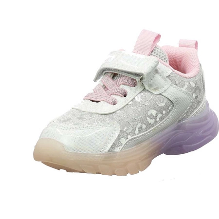 Buty dla dziewczynki na rzep adidasy świecące Clibee