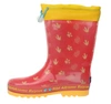 Kalosze dla dziewczynki gumowce wysokie ze ściągaczem American Club