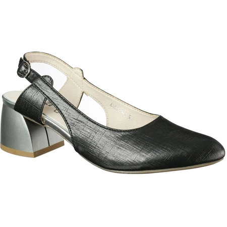 Czółenka na wygodnym niskim obcasie eleganckie Jezzi