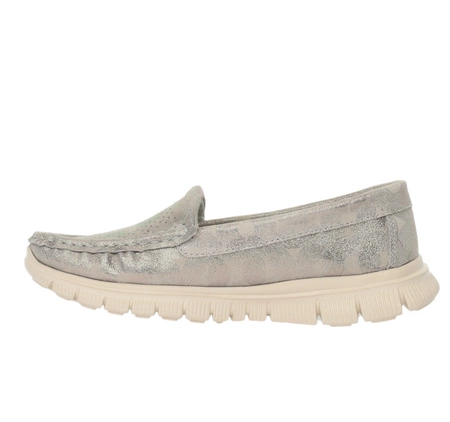 Skórzane mokasyny damskie zdrowotne półbuty wsuwane Jezzi