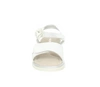 Białe eleganckie sandałki dla dziewczynki na rzepy Misse