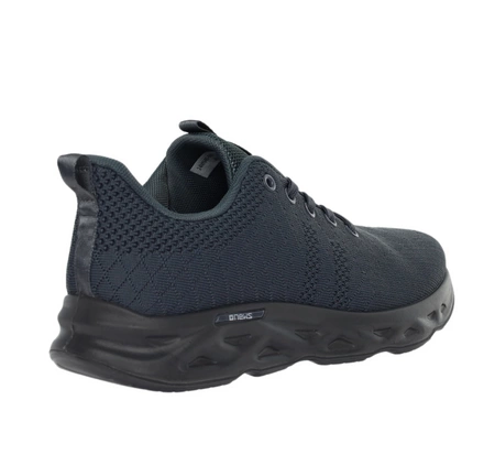 Ciemno szare adidasy męskie lekkie z siatki oddychające NEWS