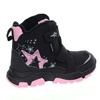 Buty zimowe dziecięce na rzepy różowe z gwiazdkami American Club
