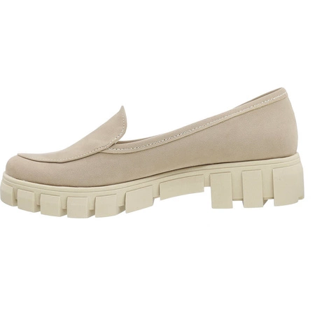 Cieliste lordsy damskie zamszowe Azali - Polski Produkt