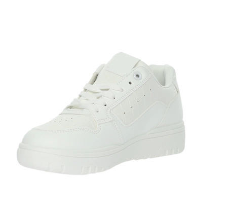 Białe snekaresy na grubej podeszwie adidasy Mc Braun