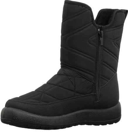 Ciepłe kozaki zimowe płaskie z membraną wodoodporną Jezzi