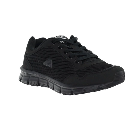 Wygodne adidasy męskie czarne oddychające z profilowaną wkładką American Club