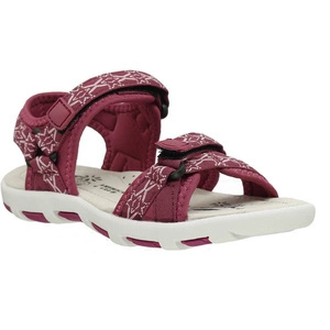 Różowe sandały dziecięce na rzepy modne American Club