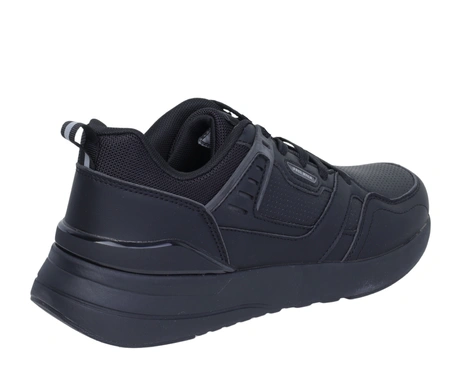 Czarne adidasy męskie na grubej podeszwie Mc Braun