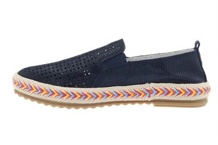 Półbuty damskie eleganckie skórzane Lanqier