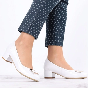 Eleganckie i komfortowe czółenka damskie skórzane Gino Fabiani