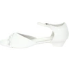 Białe czółenka komunijne na delikatnym obcasie American Club