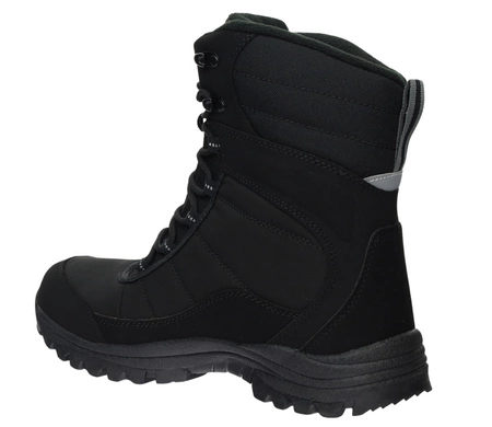 Wytrzymałe i wodoodporne buty zimowe męskie wysokie śniegowce American Club