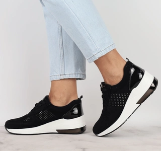 Półbuty damskie elegancko sportowe i wygodne adidasy damskie Jezzi RMR2175-1