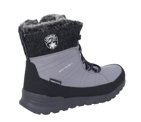 Modne niskie śniegowce damskie American Club