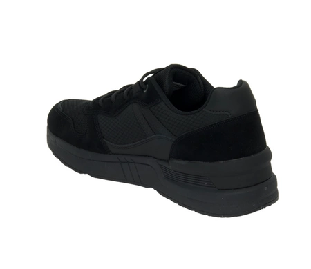 Czarne adidasy męskie na grubszej podeszwie oddychające NEWS