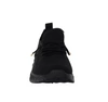 Lekkie czarne adidasy damskie slip-on z siatki NEWS