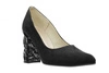 Buty damskie na obcasie zamszowe Azali - Polski Produkt