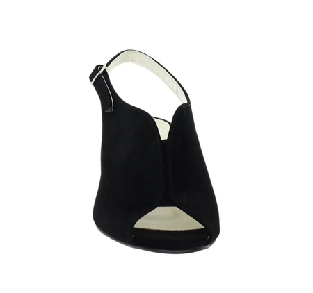 Eleganckie i komfortowe sandały na obcasie zabudowane AZALI