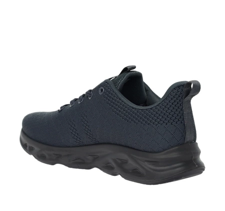 Ciemno szare adidasy męskie lekkie z siatki oddychające NEWS