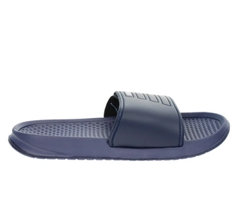Granatowe klapki basenowe regulowane na rzep męskie/ chłopięce American Club