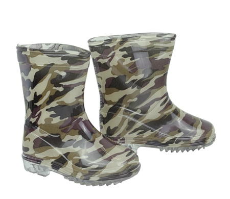 Kalosze dziecięce dla chłopca gumowce wysokie