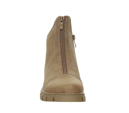 Eleganckie i komfortowe buty zimowe damskie na płaskiej podeszwie Jezzi