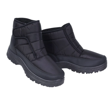 Męskie śniegowce buty zimowe ciepłe trzewiki dla seniora 