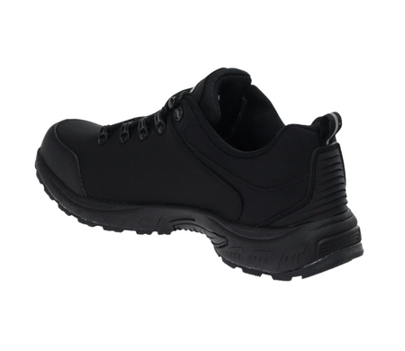 Czarne półbuty męskie z membraną nieprzemakalną softshell American Club