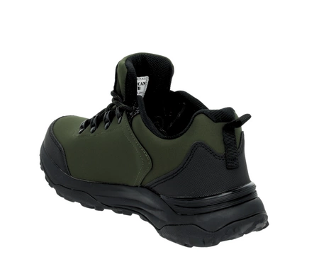 Khaki półbuty męskie z membraną nieprzemakalną softshell adidasy American Club