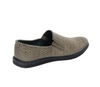 Szare półbuty męskie skórzane na lato oddychające POLBUT