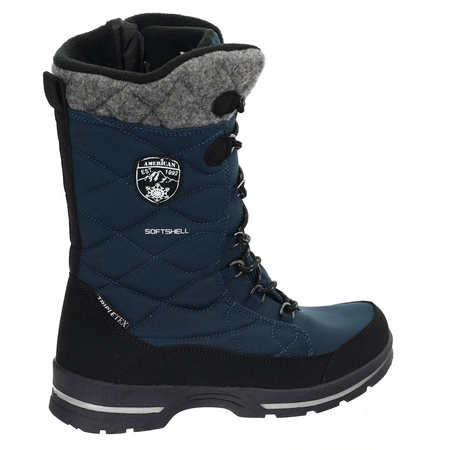 Wysokie śniegowce damskie z membraną softshell American Club