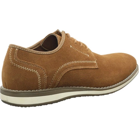 Skórzane półbuty męskie zamszowe American Club