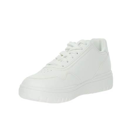 Białe adidasy damskie na zamek i sznurowadła Mc Braun