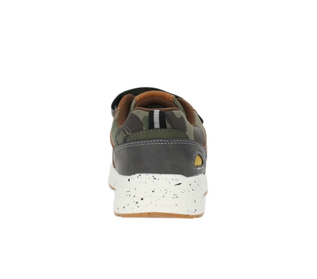 Buty dla chłopca na wiosnę na rzepy skórzana wkładka American Club