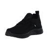 Lekkie czarne adidasy damskie slip-on z siatki NEWS