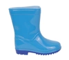 Błękitne kalosze chłopięce gumowce dziecięce wysokie