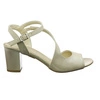 Sandały skórzane na paskach ślubne szyte Gino Fabiani