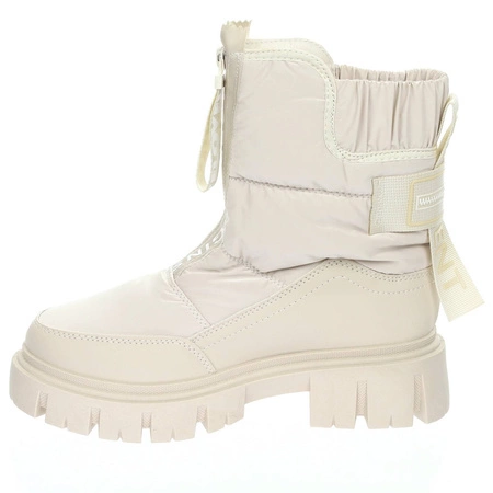 Beżowe modne śniegowce damskie Jezzi