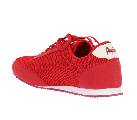 Czerwone adidasy młodzieżowe American Club