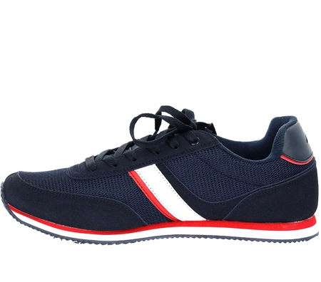 Modne adidasy męskie granatowe American Club