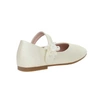 Balerinki dla dziewczynki czółenka płaskie beżowe MissE