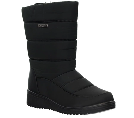 Wysokie śniegowce damskie trzewiki na zamek Jezzi