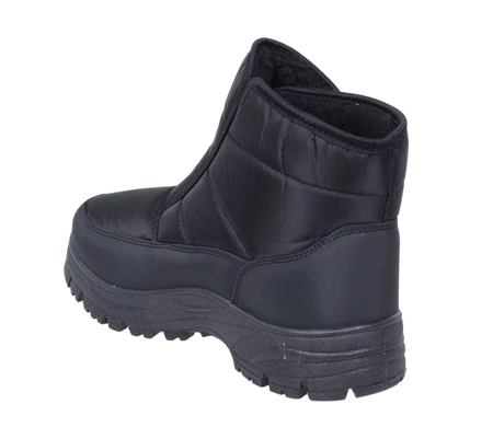 Męskie śniegowce buty zimowe ciepłe trzewiki dla seniora