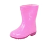 Różowe kalosze dziecięce dla dziewczynki wysokie gumowce