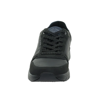 Czarne porządne adidasy męskie wygodne i eleganckie American Club