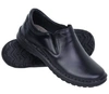 Męskie półbuty czarne skórzane wsuwane Activ
