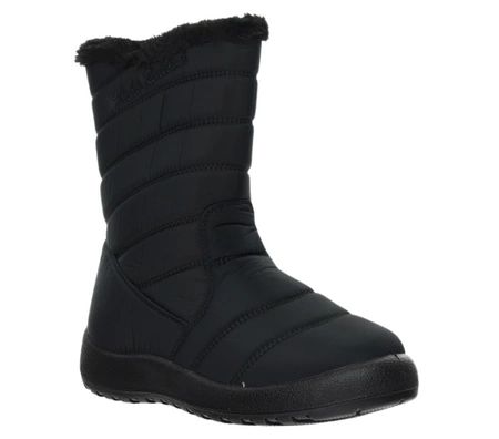 Wysokie śniegowce damskie trzewiki na zamek wodoodporne Jezzi