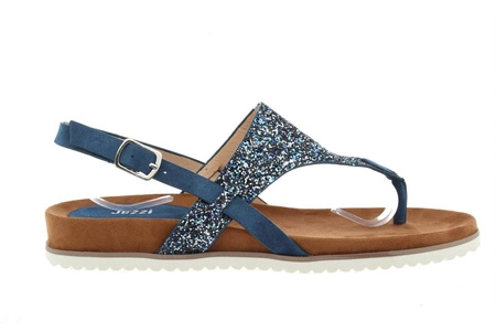 Sandały płaskie damskie japonki Jezzi