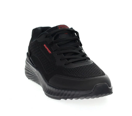 Czarne lekkie adidasy męskie oddychające American Club